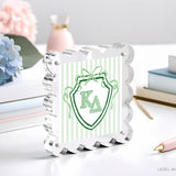 Kappa Delta Art Print – Officially Licensed Sorority Decor with Scalloped Frame