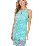 Cote d`Azur Sleeveless Shift Dress