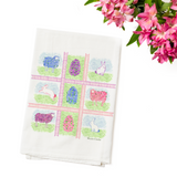 Easter Hydrangea Tea Towel