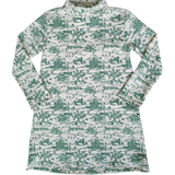 Autumn Toile Turtleneck Dress