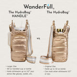 HydroBag® HANDLE®- Gold Striped Strap