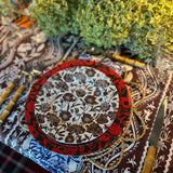 10" Melamine Dinner Plate, ITALIAN PEONY, Set of 6