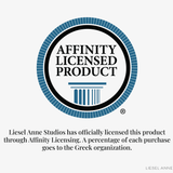 Kappa Alpha Theta Round Stickers Officially Licensed