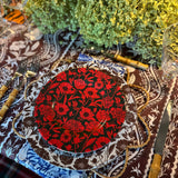 10" Melamine Dinner Plate, ITALIAN PEONY, Set of 6