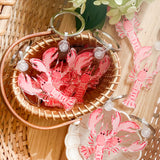 Keychain & Needle Threader: Lobster