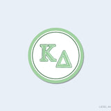Kappa Delta Round Stickers Officially Licensed