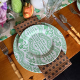 8" Melamine Salad/Dessert Plate, DOMINO LETTUCE, Set of 6