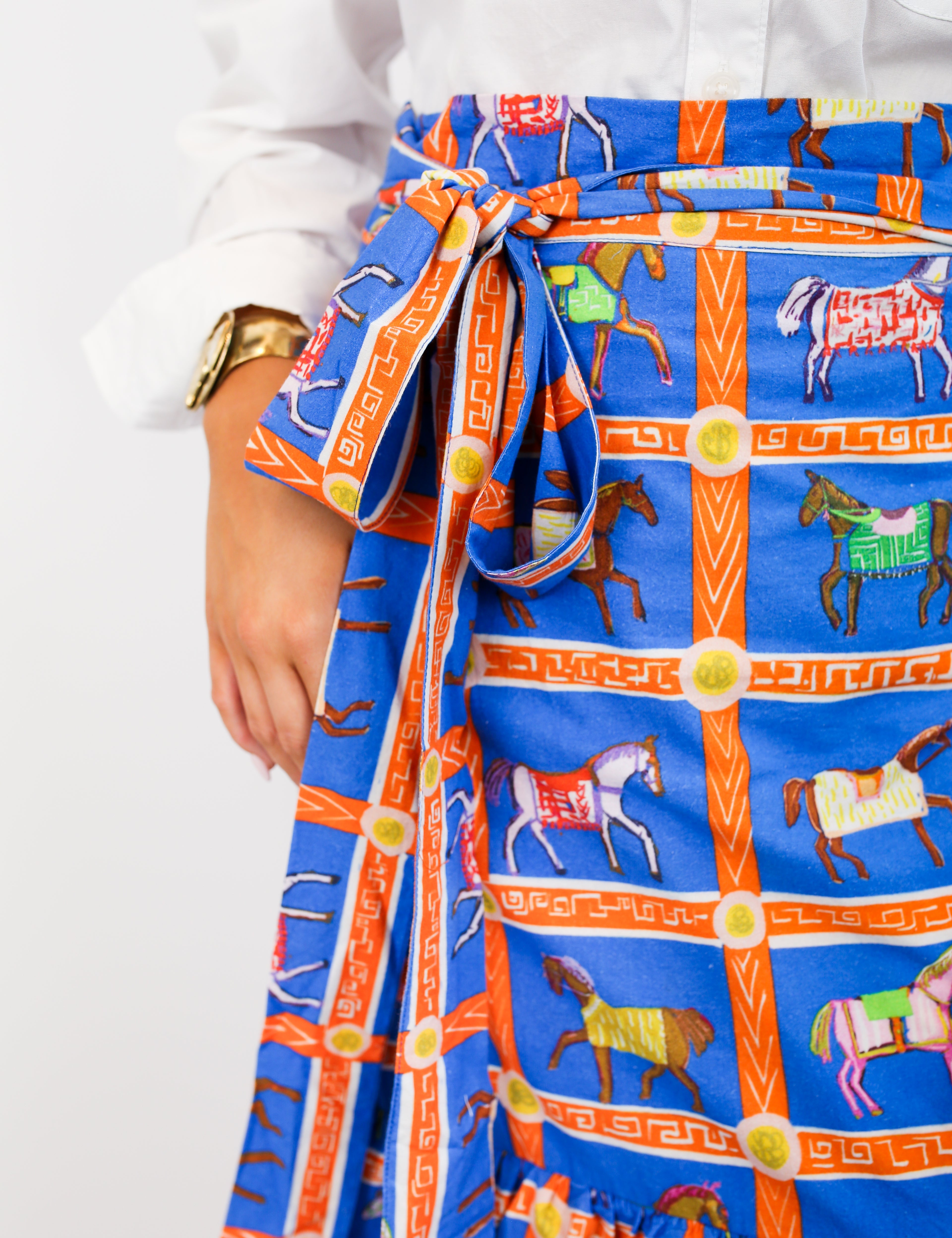 High Horse Brady Wrap Skirt