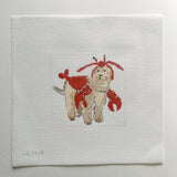 Needlepoint Canvas: Lobster Pup