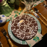 10" Melamine Dinner Plate, DOMINO LETTUCE, Set of 6