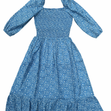 claire womens smocked dress