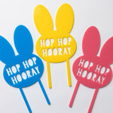 Hop Hop Hooray Cake Topper