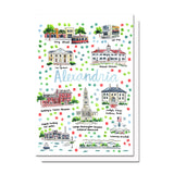 Alexandria, VA Map Card