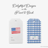 American Flag Gift Tags [Set of 8]
