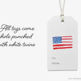 American Flag Gift Tags [Set of 8]