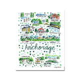 "Anchorage, AK" Fine Art Print