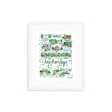 "Anchorage, AK" Fine Art Print