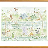 The "Camp Animals" Fine Art Print