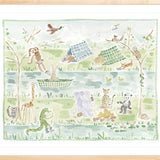 The "Camp Animals" Fine Art Print