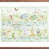 The "Camp Animals" Fine Art Print