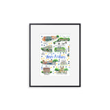 "Ann Arbor, MI" Fine Art Print