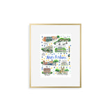 "Ann Arbor, MI" Fine Art Print
