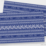 Après Ski Sweater Paper Placemat Pad