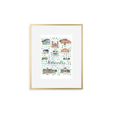 "Asheville, NC" Fine Art Print