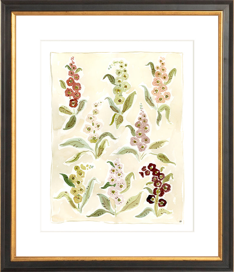 The "Herbarium Reds" Florilegium Series, Fine Art Print