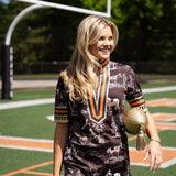 Equestrian Brown Toile Tunic