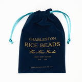 Charleston Rice Bead Necklace (Garden Green)