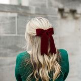 Bailee Velvet Bow