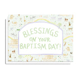 Baptism Noah's Ark Card