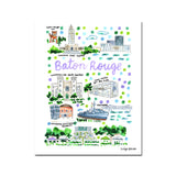 "Baton Rouge, LA" Fine Art Print