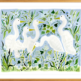 The "Herons by the Sea" Fine Art Print