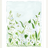 The "Garden Blues" Fine Art Print