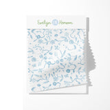 Bisou Blooms Fabric- Blue