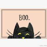 Black Cat Boo Placemat Pad
