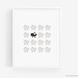 Black Sheep Art Print