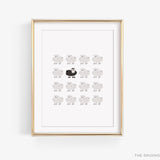 Black Sheep Art Print