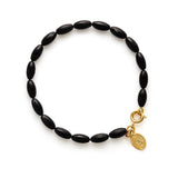 Charleston Rice Bead Bracelet (Midnight)