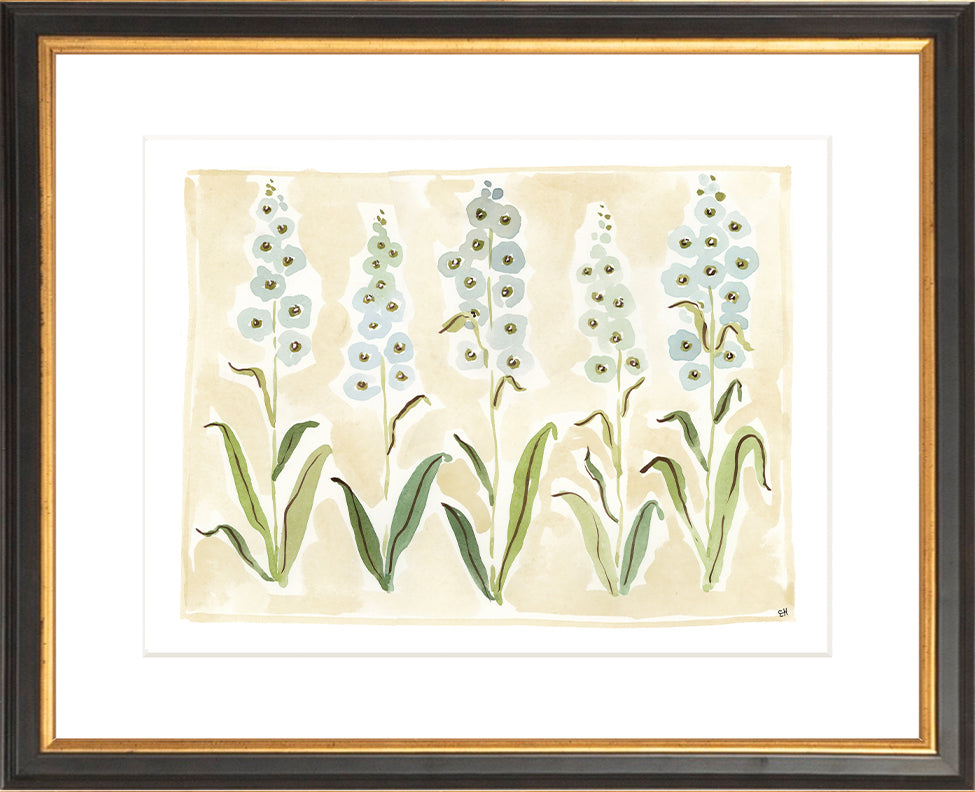 The "Delphinium" Florilegium Series, Fine Art Print