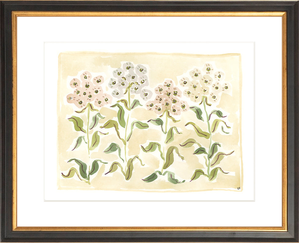 The "Gilded Garden" Florilegium Series, Fine Art Print