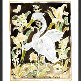The "Egrets Spilling the Tea" Fine Art Print