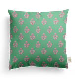 Block Print Floral Pillow Cover | Featuring Preppy Colorway
