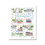 "Bloomington, IN" Fine Art Print