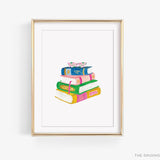 Book Lover Art Print