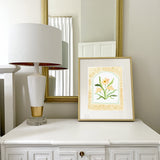 The "Botanical Rainbow Orange" Fine Art Print