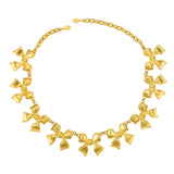 Golden Garland Bow Necklace