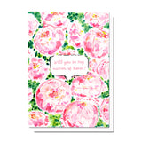 Peony Please Bridesmaid Ask Card